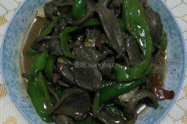 青椒炒鸡豚！的做法图解6