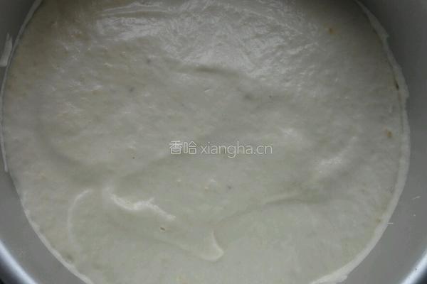 蜂蜜豆浆渣戚风蛋糕的做法图解6