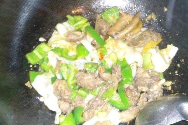 泡菜鸭肉的做法图解4