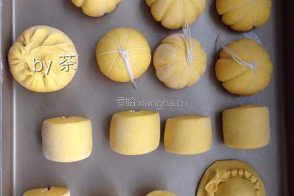 南瓜馒头的做法图解5