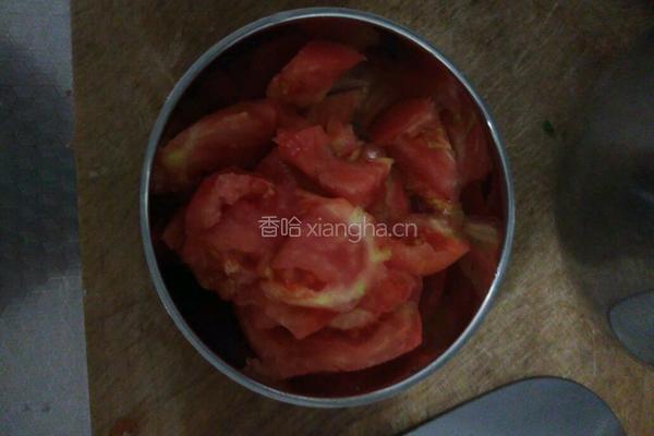 番茄炖豆角的做法图解2