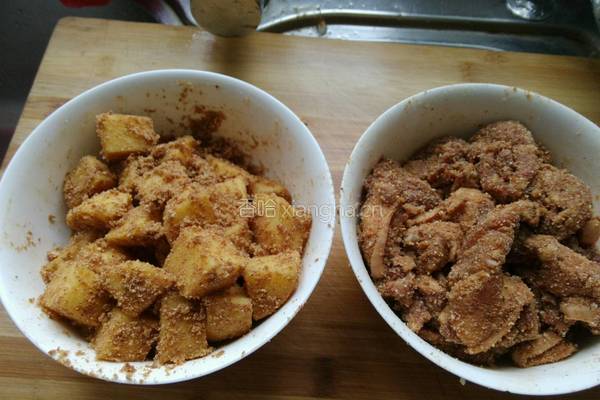 粉蒸肉的做法图解10