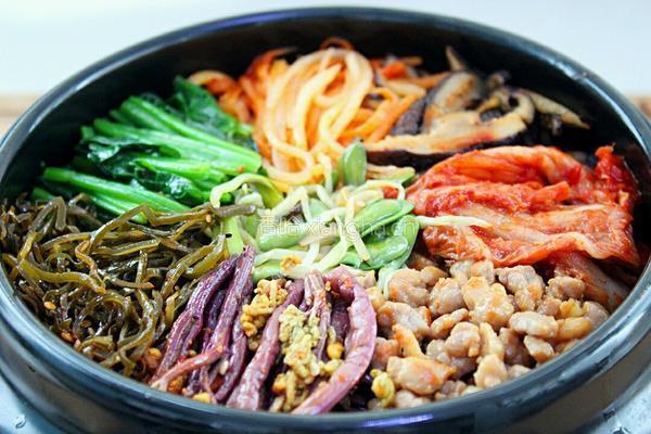 韩式石锅拌饭的做法图解6