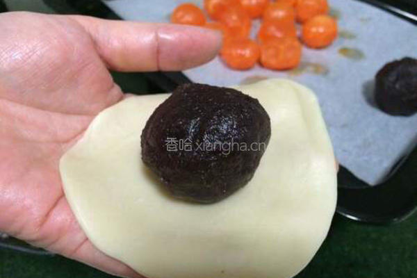 四色蛋黄酥的做法图解19