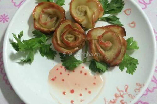 苹果玫瑰的做法图解10