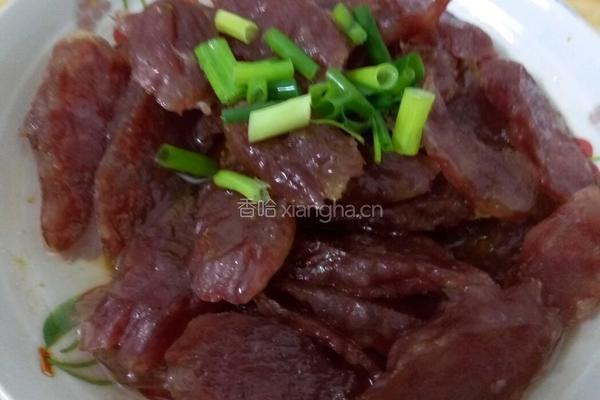 清蒸腊肠的做法图解2