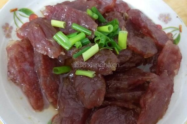清蒸腊肠的做法图解3