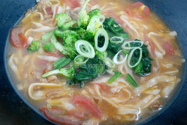 蔬菜肉丝面的做法图解7