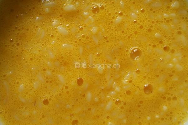 香煎黄金米饭的做法图解3