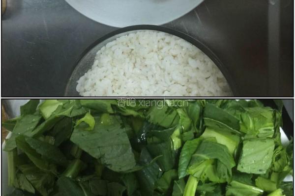菜泡饭的做法图解1