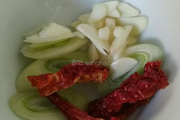 青菜烧豆付的做法图解4