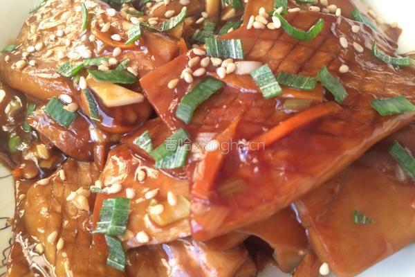 酸甜素鲍鱼的做法图解13