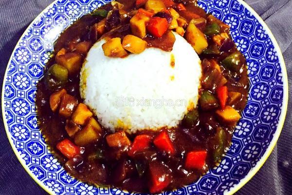 鸡肉咖喱饭的做法图解13