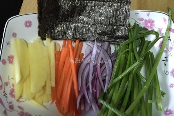 蔬菜肉卷的做法图解4