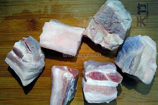 梅菜扣肉的做法图解3