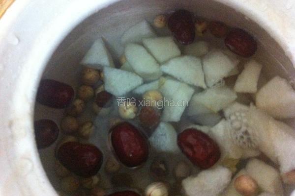 秋季养生美容糖水的做法图解3