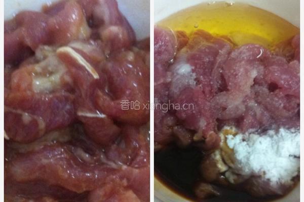 香菇肉片闷日本豆腐的做法图解1