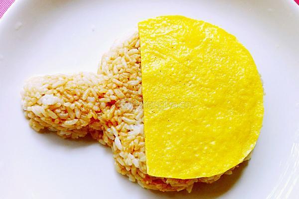 宝宝乒乓球饭团的做法图解9