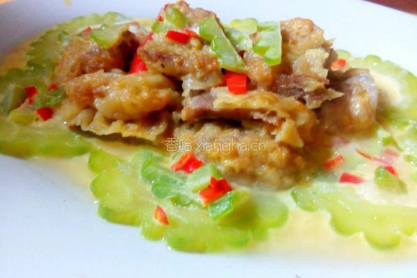 苦瓜角玉肉的做法图解5