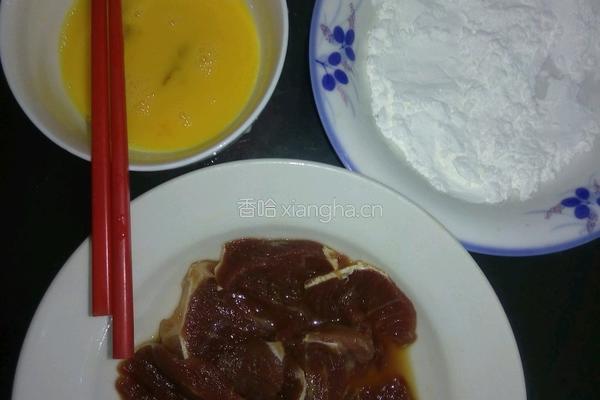 苦瓜角玉肉的做法图解1