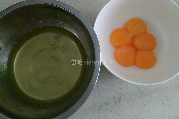 烫面戚风蛋糕的做法图解4