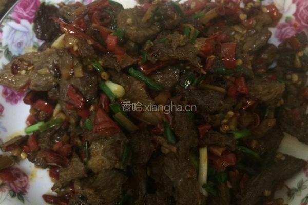 酸辣牛肉
