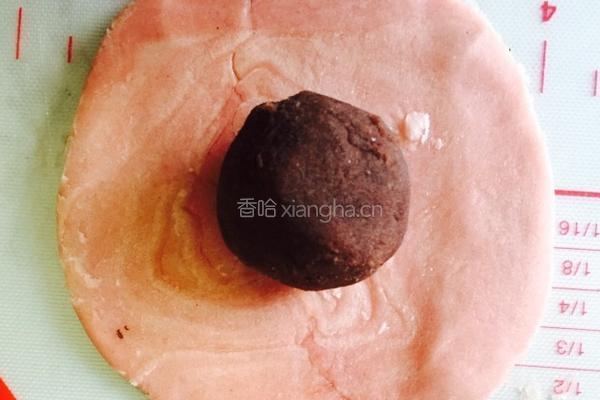 红曲豆沙酥的做法图解13