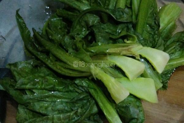 炝炒凤尾的做法图解4