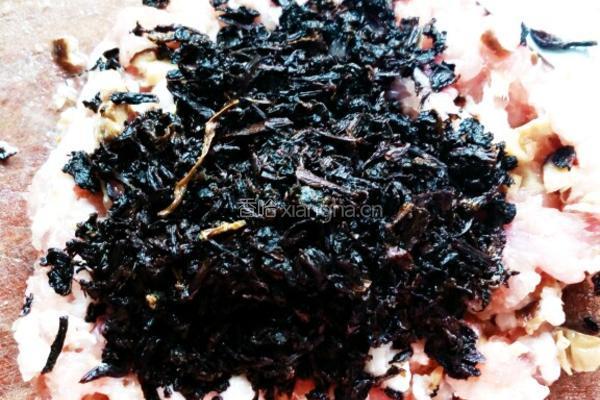 梅干菜肉饼的做法图解5
