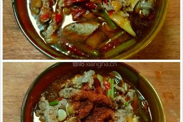 水煮牛肉的做法图解12
