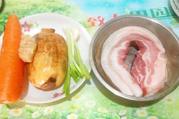 清蒸藕丸的做法图解1