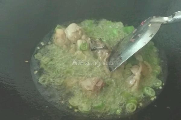 鸡肉青烧冬瓜的做法图解5