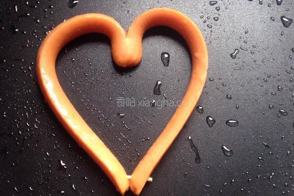 爱心火腿煎蛋的做法图解5
