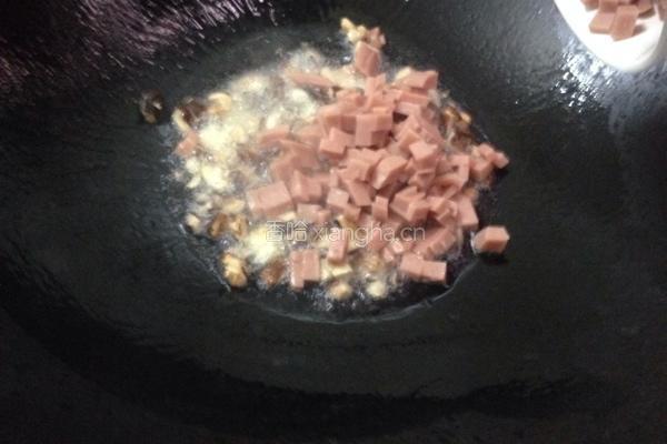 豆角炒饭的做法图解3