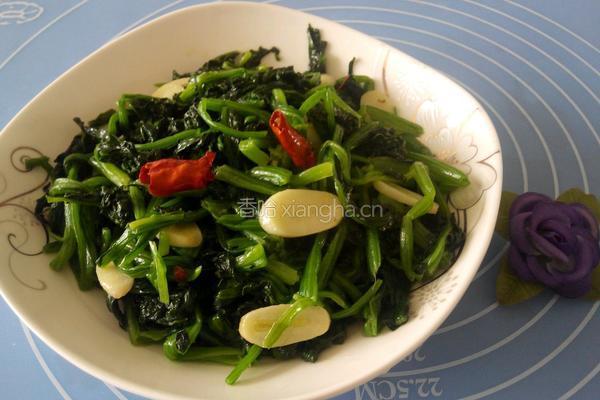清炒菠菜的做法图解8