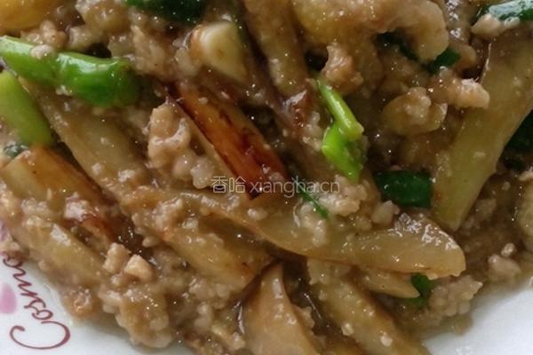 肉末茄子的做法图解5