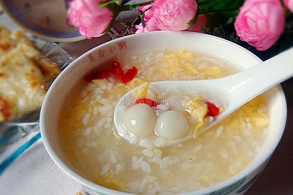 酒酿圆子的做法图解7