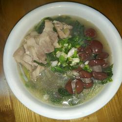 小白菜血肠汆白肉的做法[图]