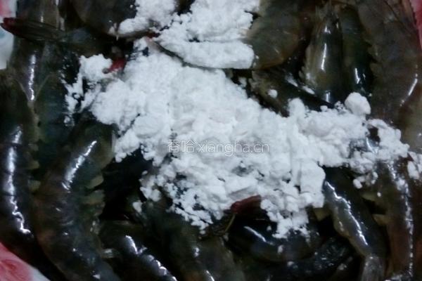 酥脆茶叶虾的做法图解4