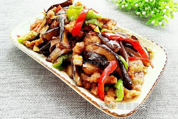 肉末茄子的做法图解10