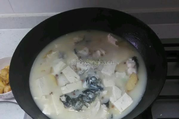 草鱼炖豆腐的做法图解3