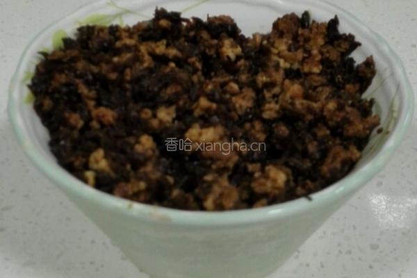 芽菜肉臊拌面(凉面)的做法图解1