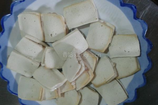 家常千页豆腐盒的做法图解2