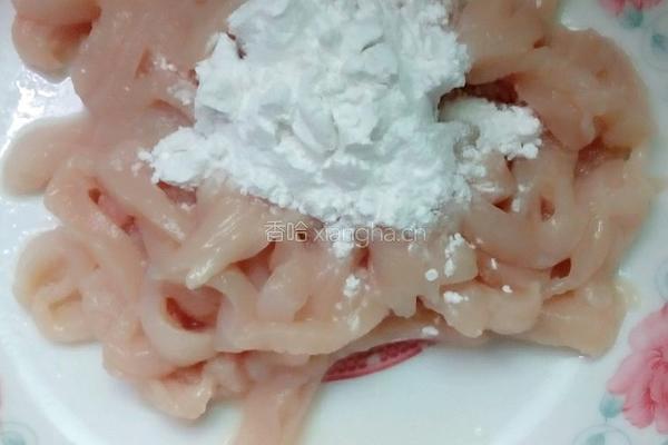 鸡丝炒青椒的做法图解3