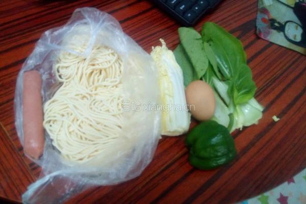 美味炒面的做法图解1