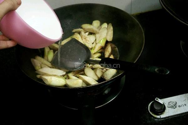 茭白炒肉丝的做法图解5