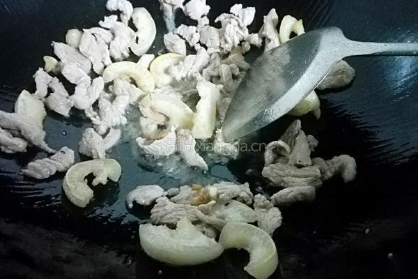 双椒炒磨芋的做法图解8