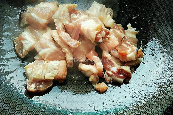 蘑菇炒肉的做法图解7