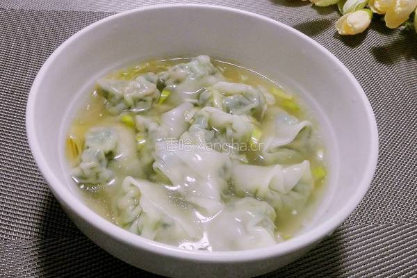 韭菜猪肉馄饨的做法图解14