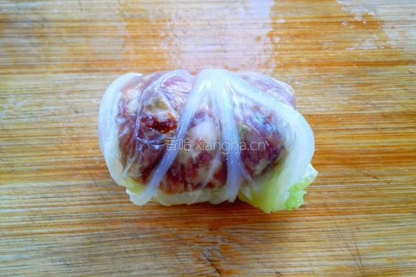 玉带白菜卷的做法图解9